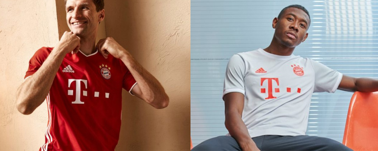 camisetas Bayern Munich replicas 2020-2021